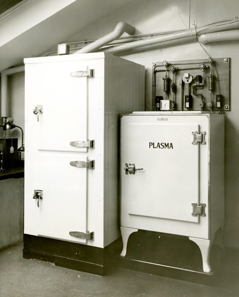 MGH Blood Bank, 1942