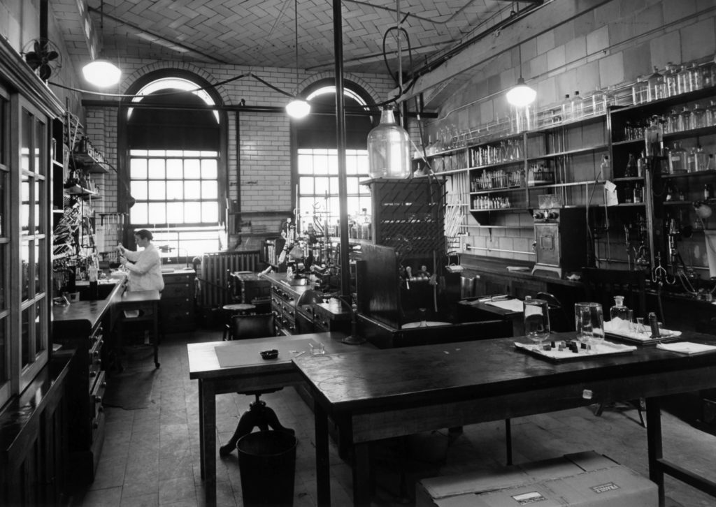 Huntington Labs, early MGH labs