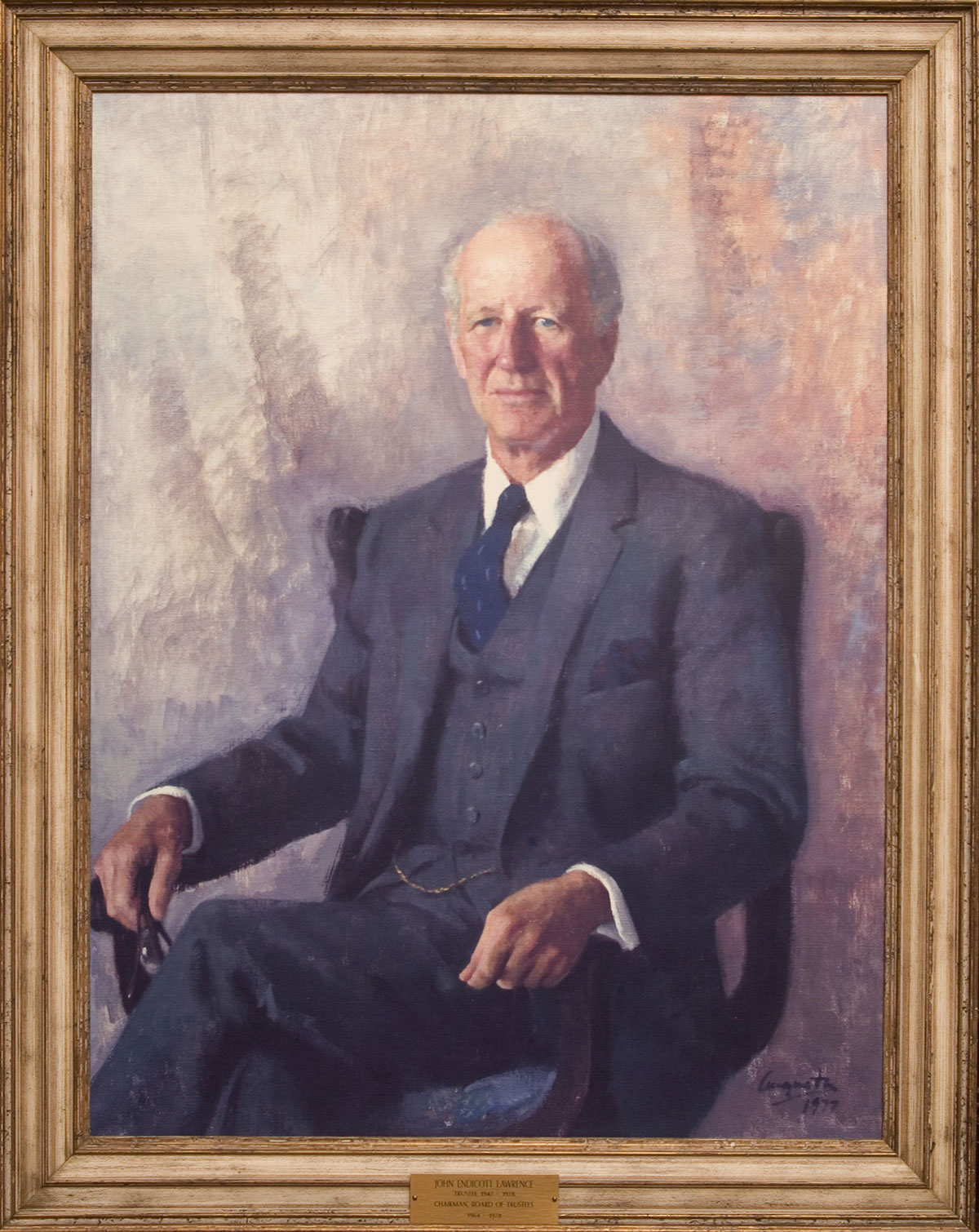 Portrait of John Endicott Lawrence (19102007) Russell Museum